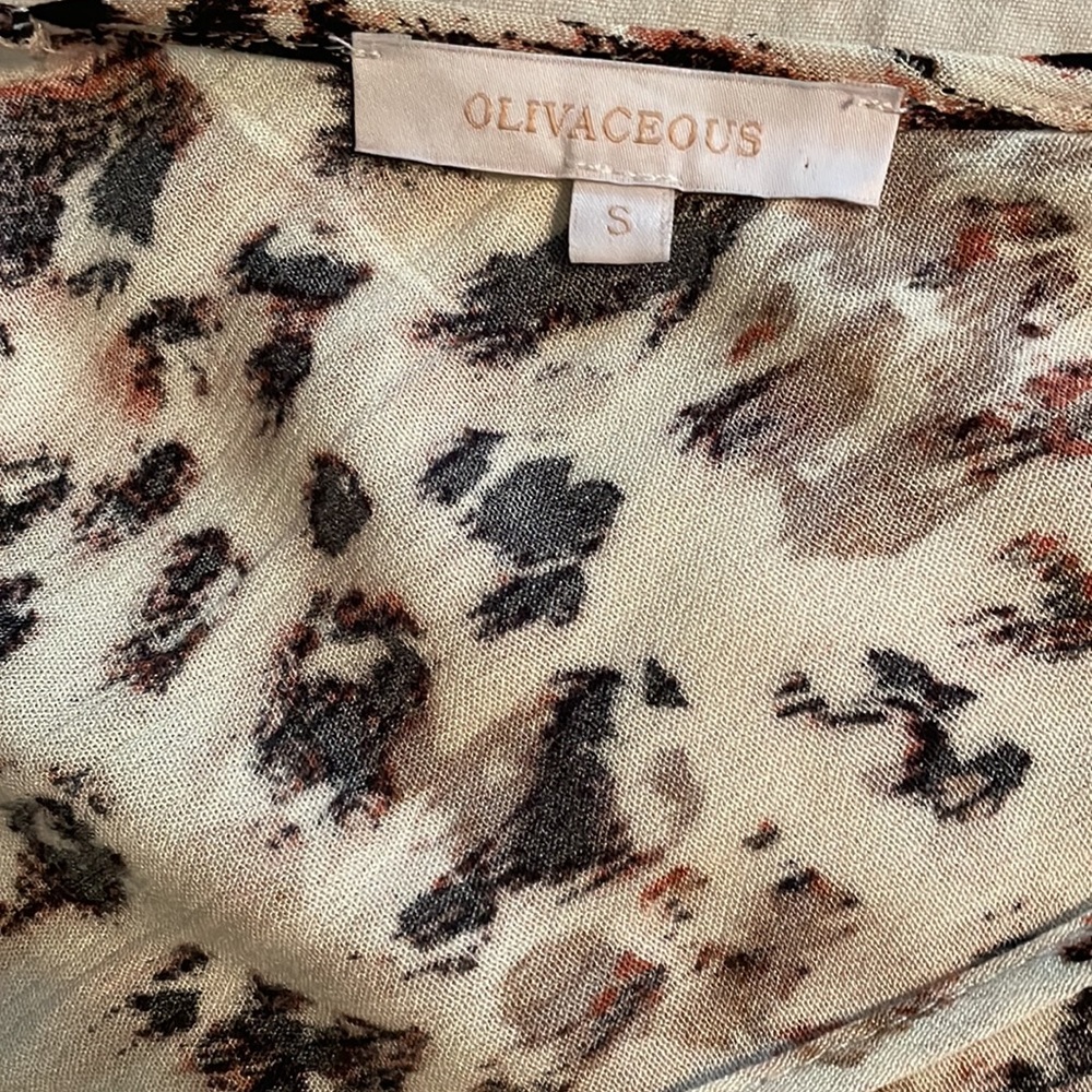 Leopard blouse - Picture 4 of 4